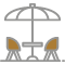 terrasse pictogram